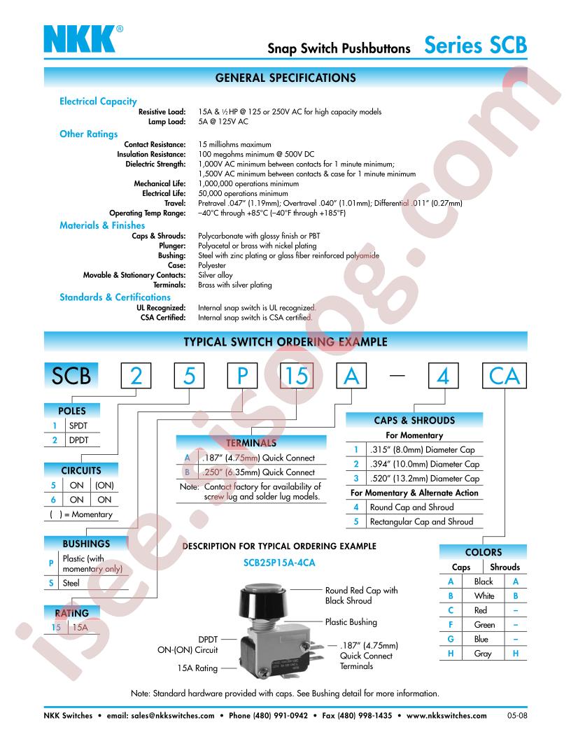 SCB25P15B-1B