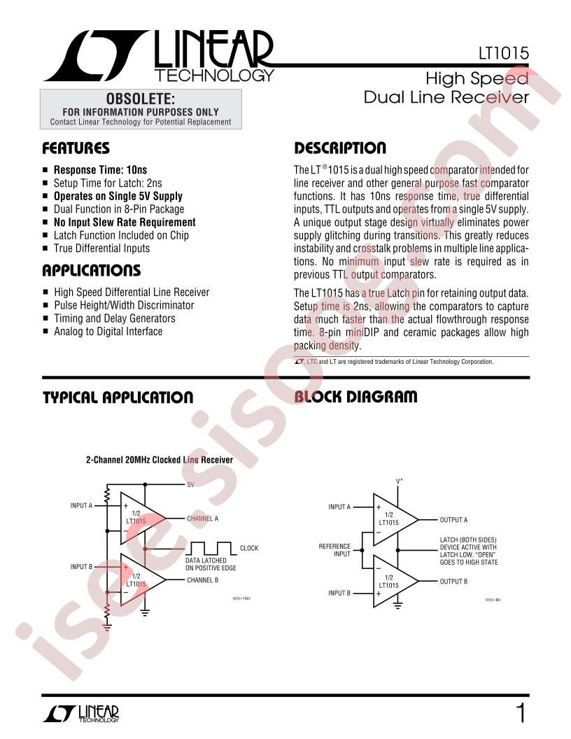 LT1015