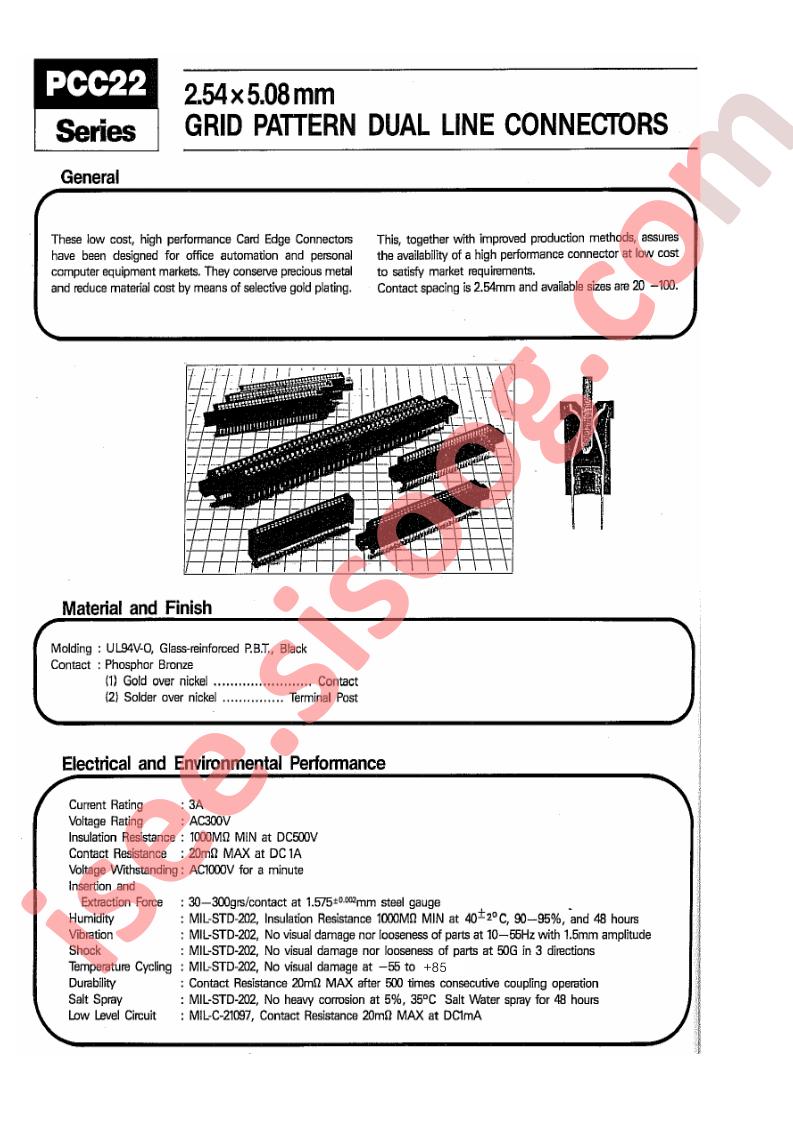 PCC22A-100D-2.54D8