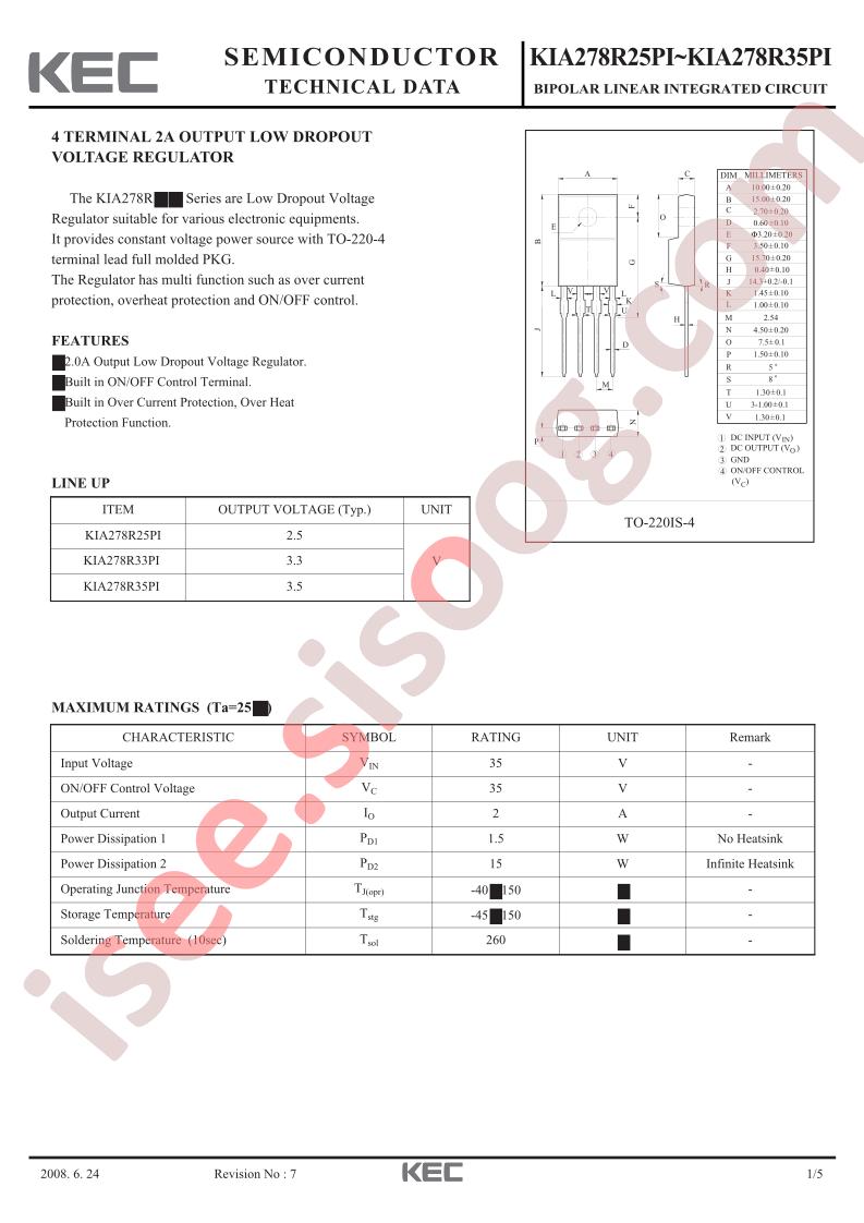 KIA278R33PI