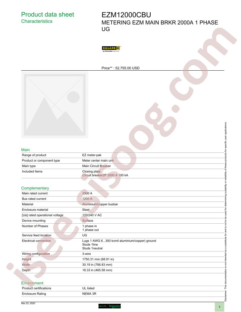 EZM12000CBU