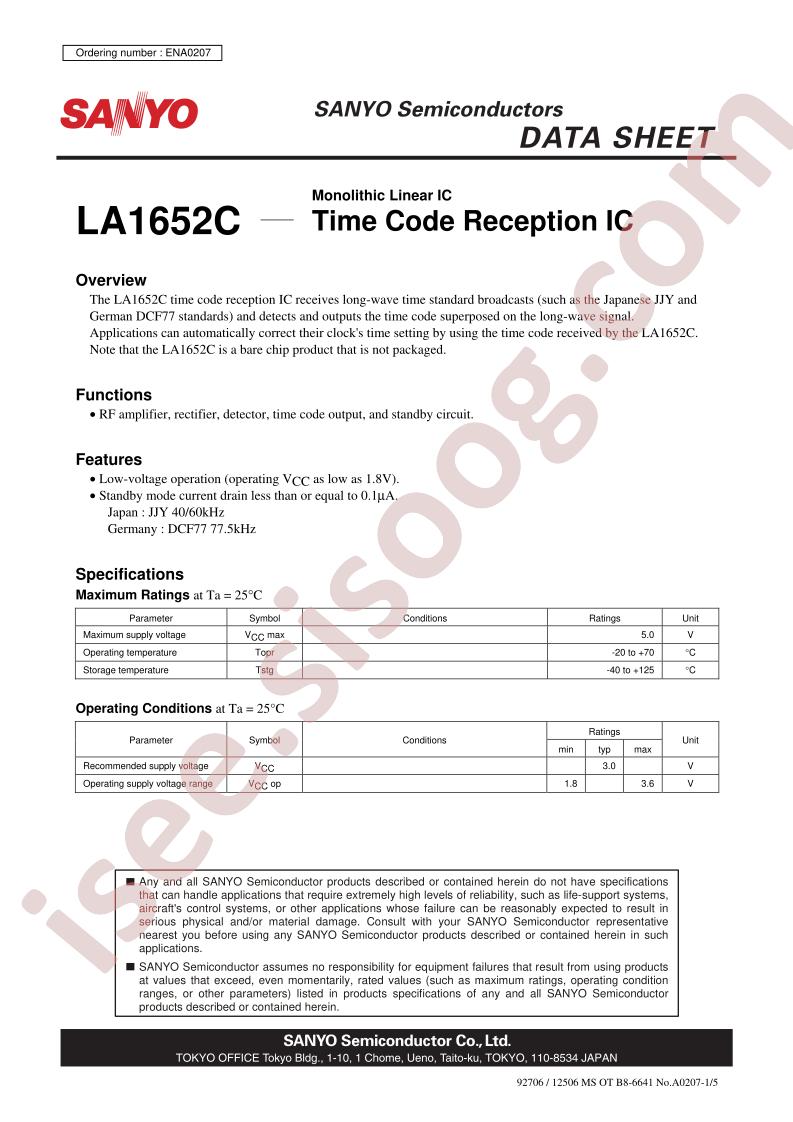 LA1652C