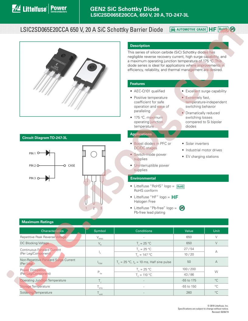 LSIC2SD065E20CCA
