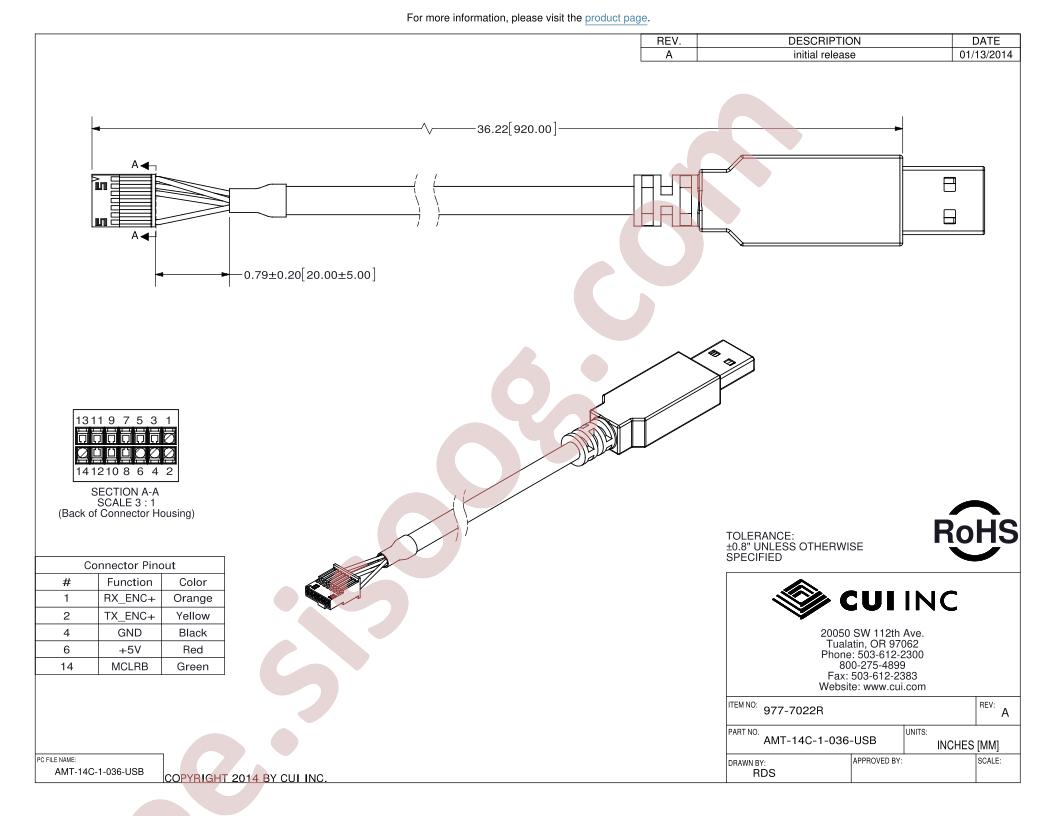 AMT-14C-1-036-USB