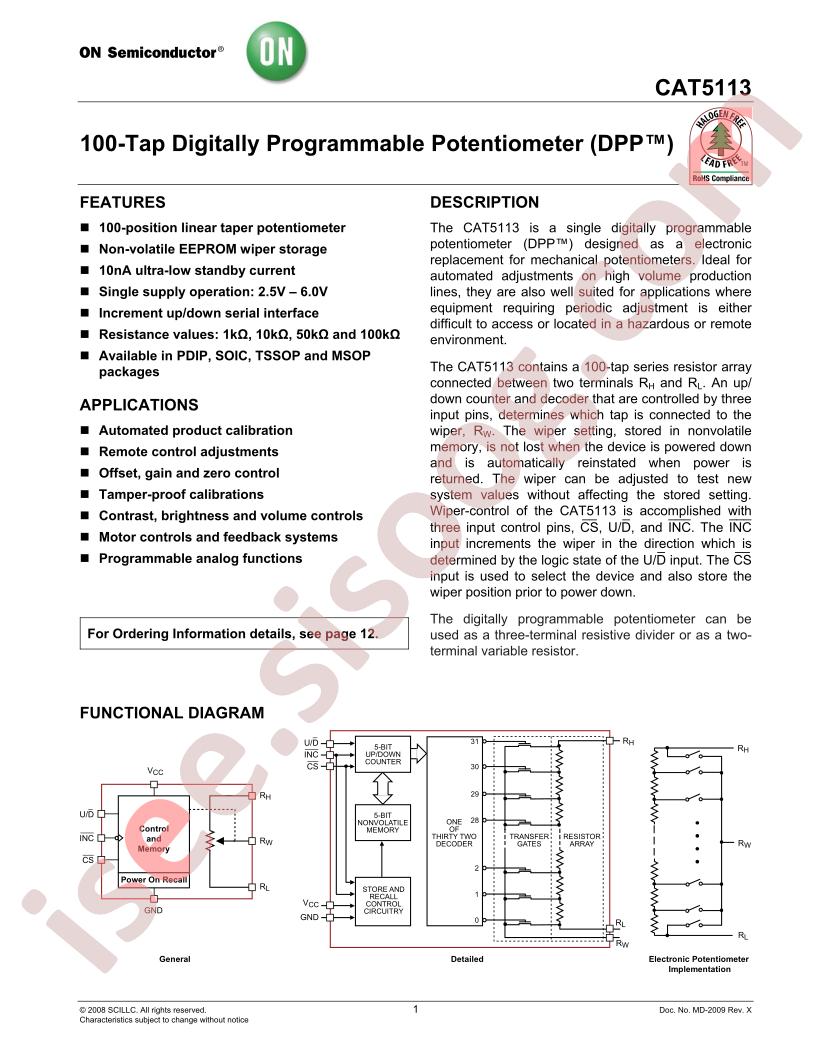 CAT5113YI-00-G