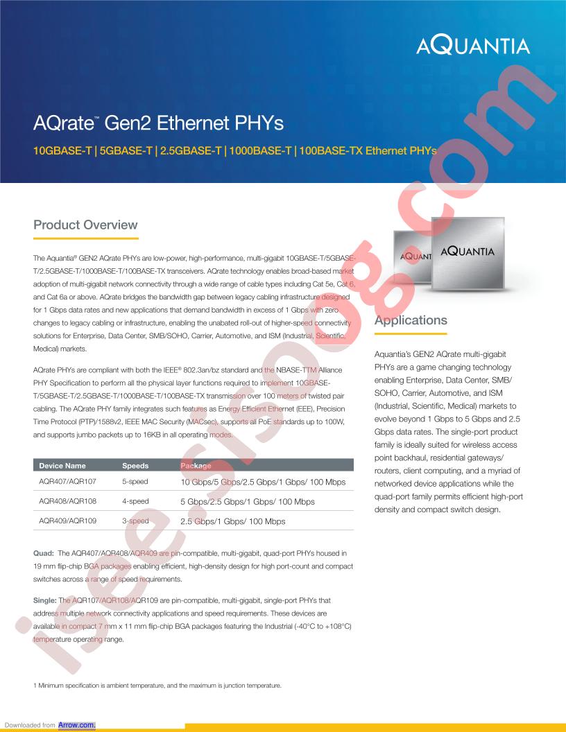 AQR107-B0-EG-Y