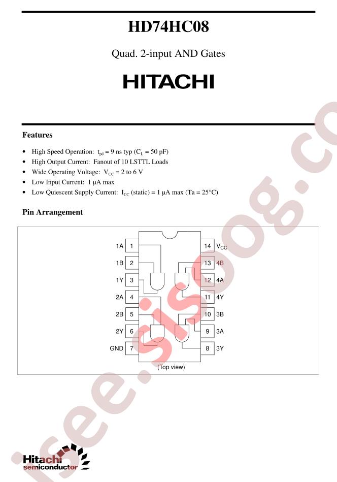 HD74HC08