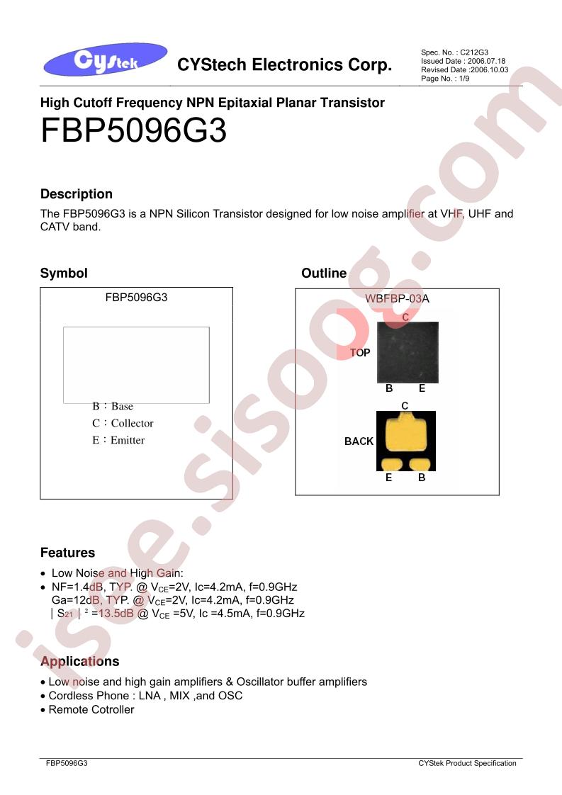 FBP5096G3
