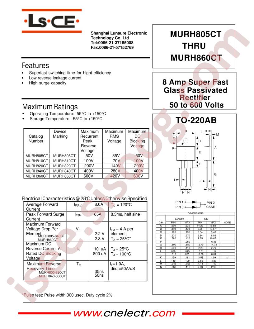 MURH840CT