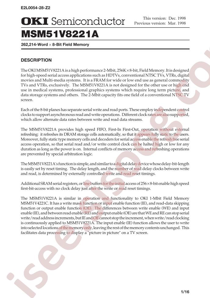 MSM51V8221A