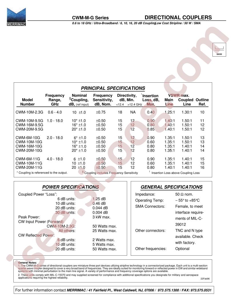 CWM-10M-2.3G