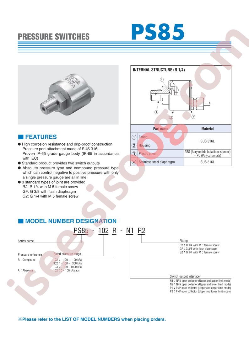 PS85-102A-N1R2