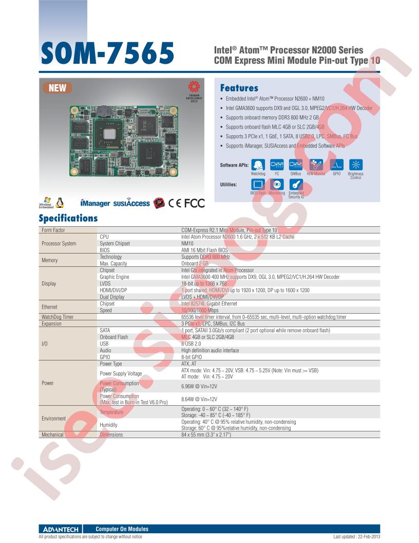 SOM-7565M4-S6A1E