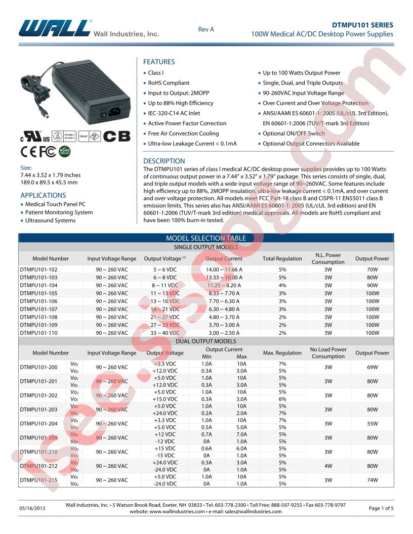 DTMPU101-105