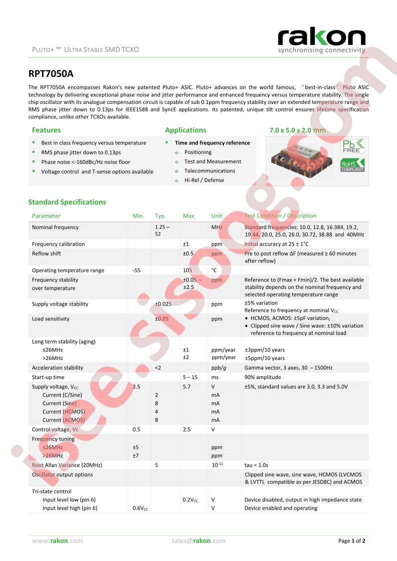 RPT7050A
