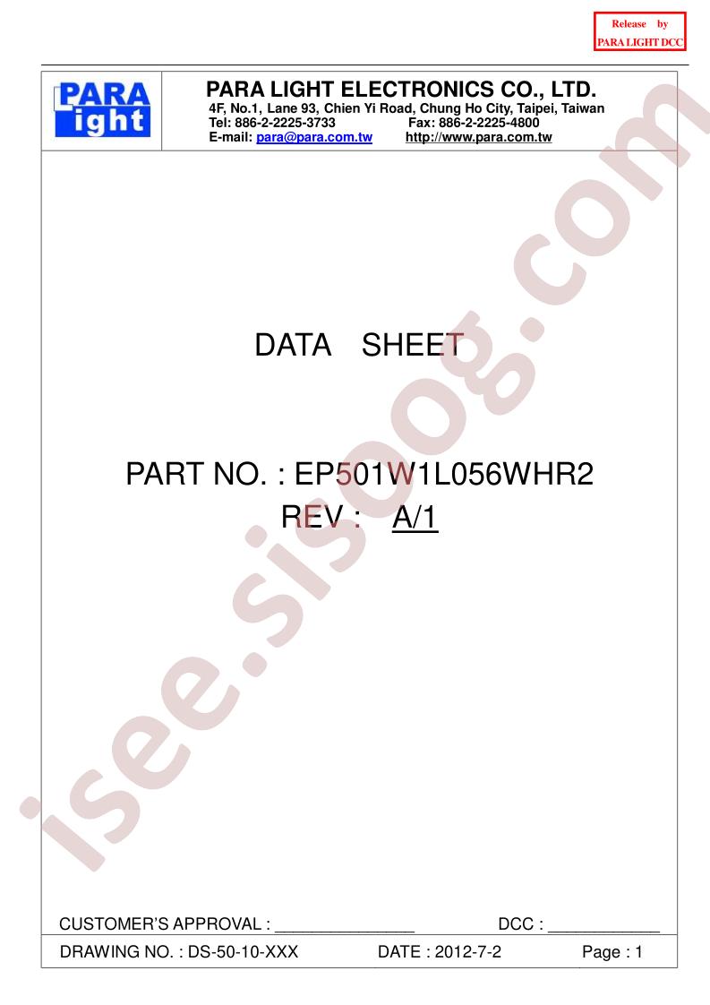 EP501W1L056WHR2