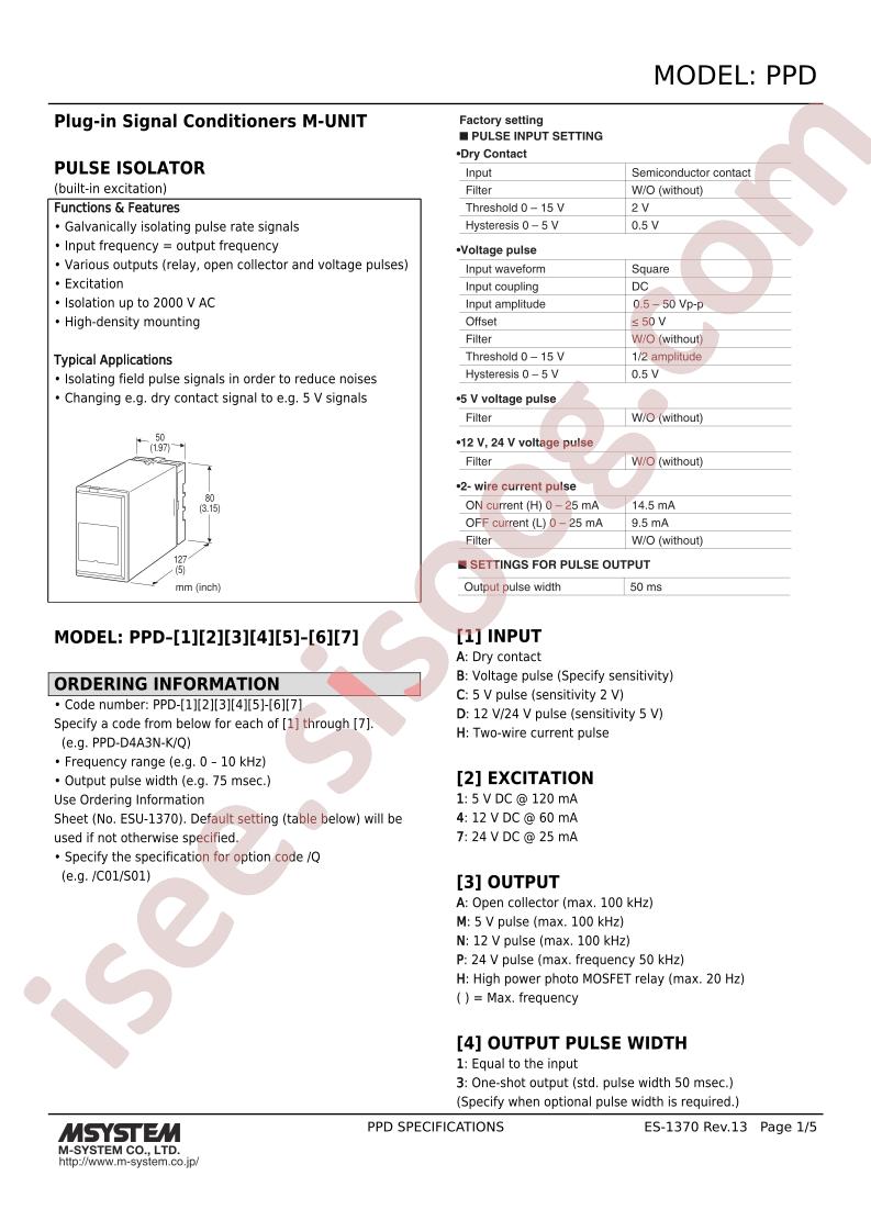 PPD-A4M1N-P