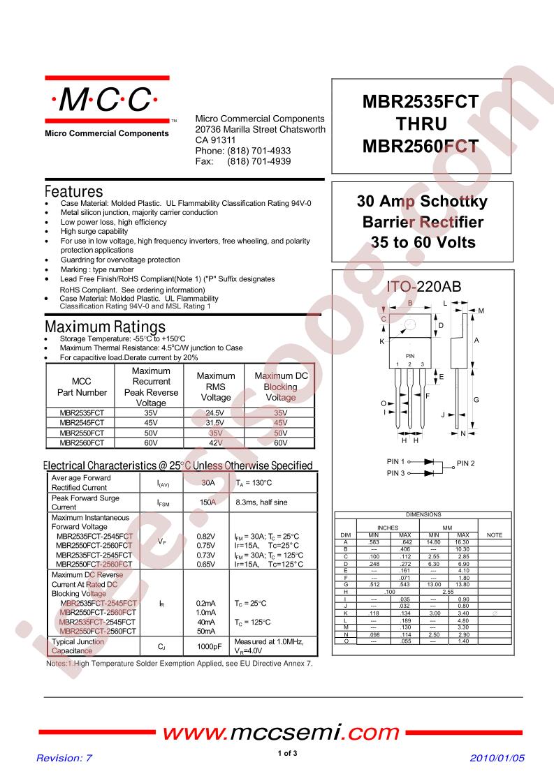 MBR2535FCT