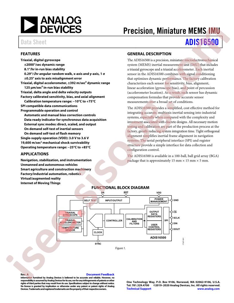 ADIS16500