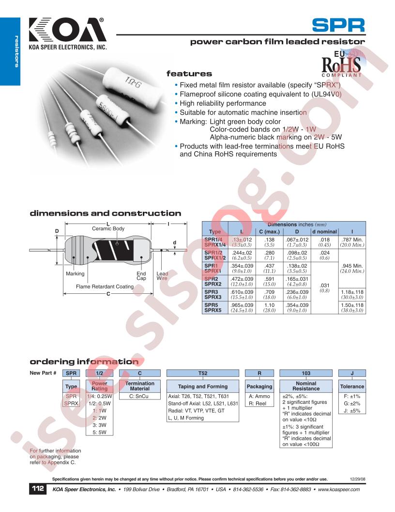 SPR3CT26A103J