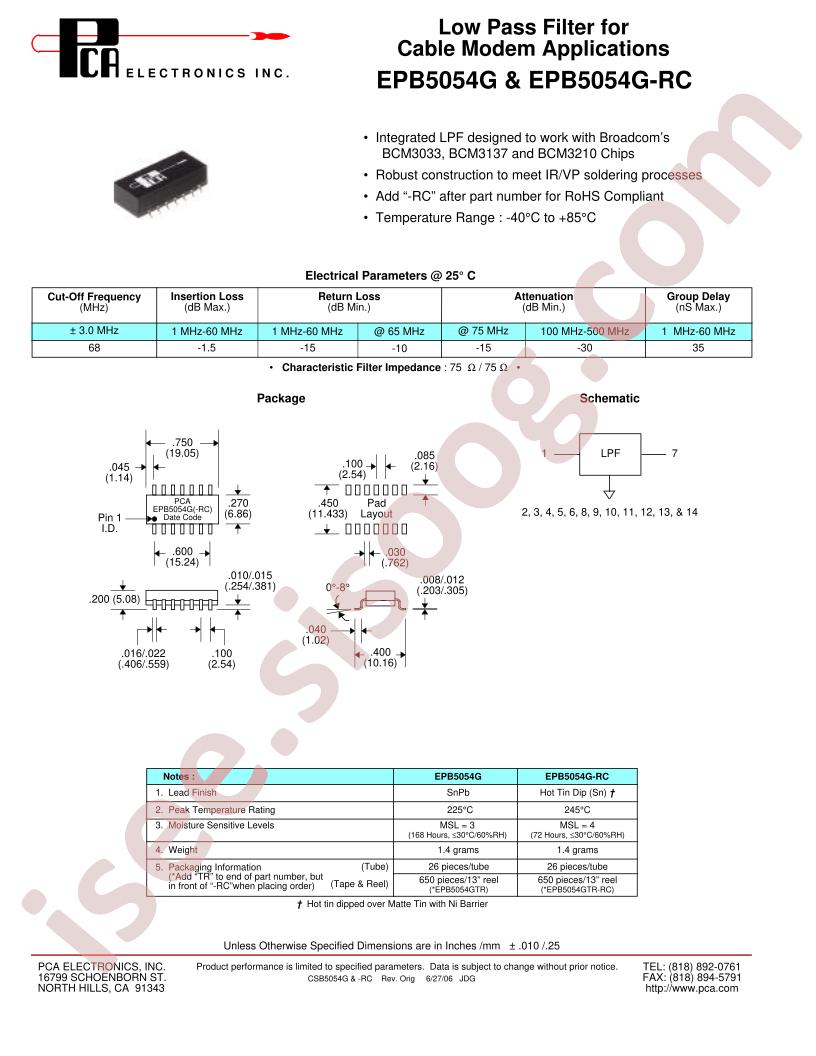 EPB5054G-RC
