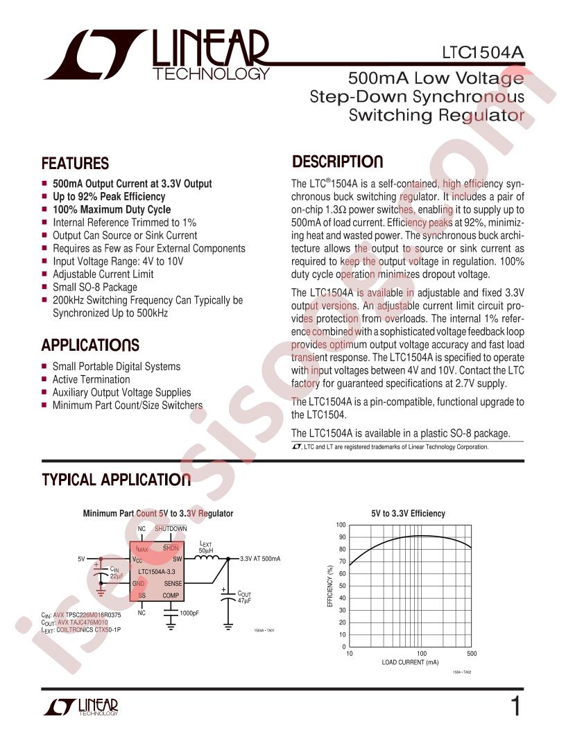 LTC1504ACS8-3.3