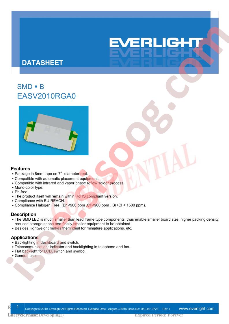 EASV2010RGA0