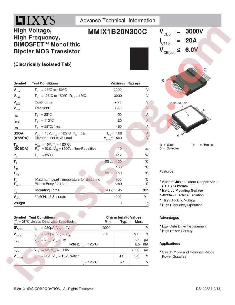 MMIX1B20N300C