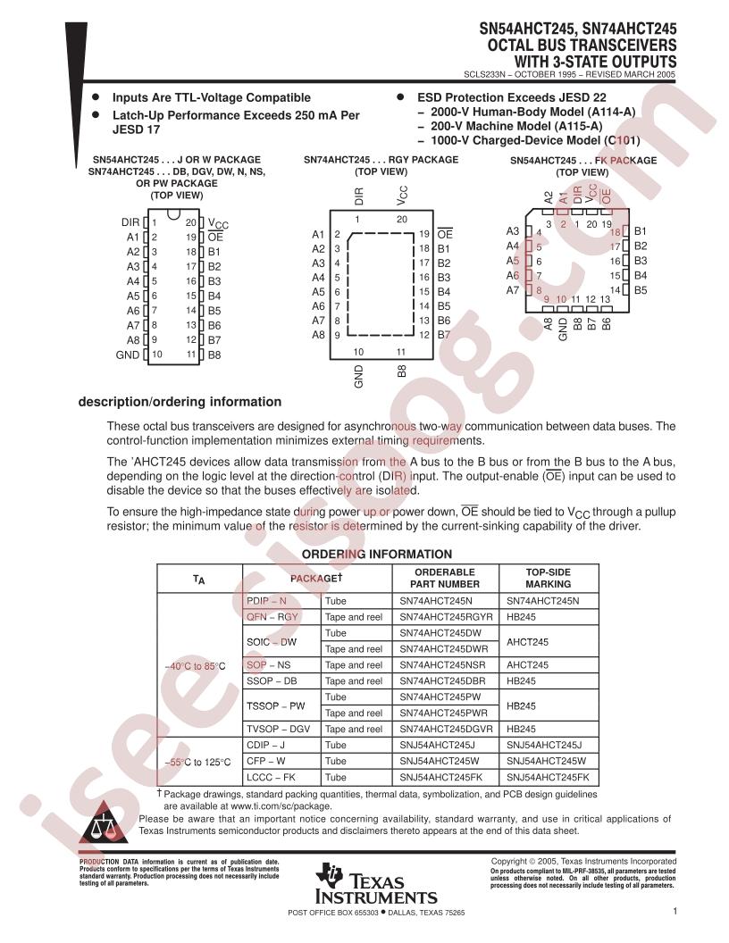 SN54AHCT245_09
