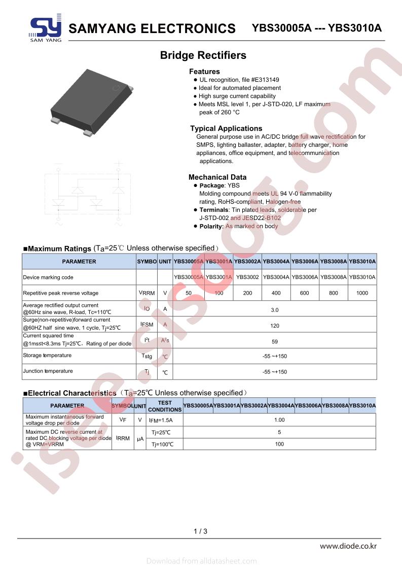 YBS3004A