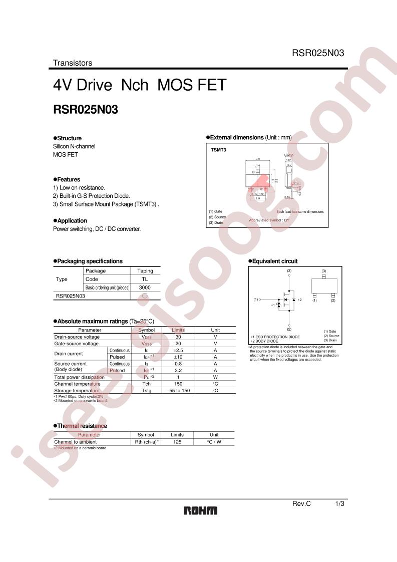 RSR025N03