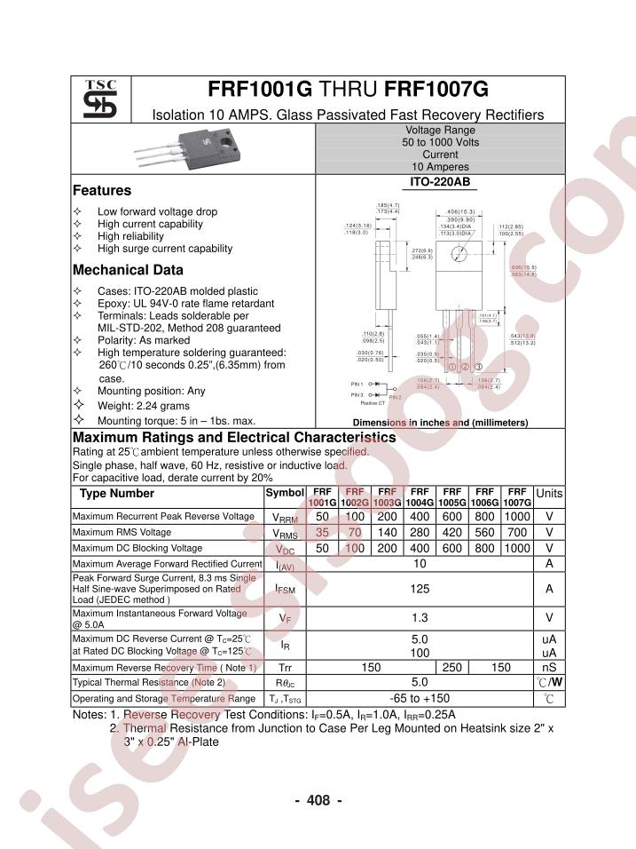 FRF1001G