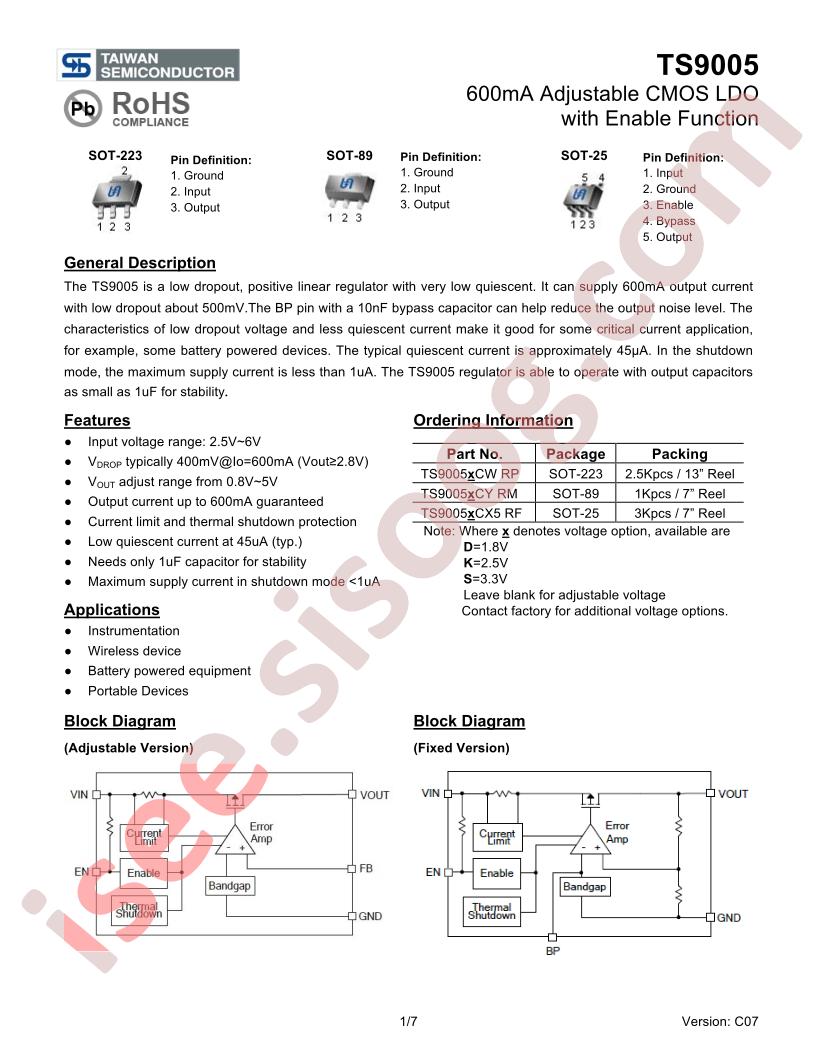TS9005KCX5