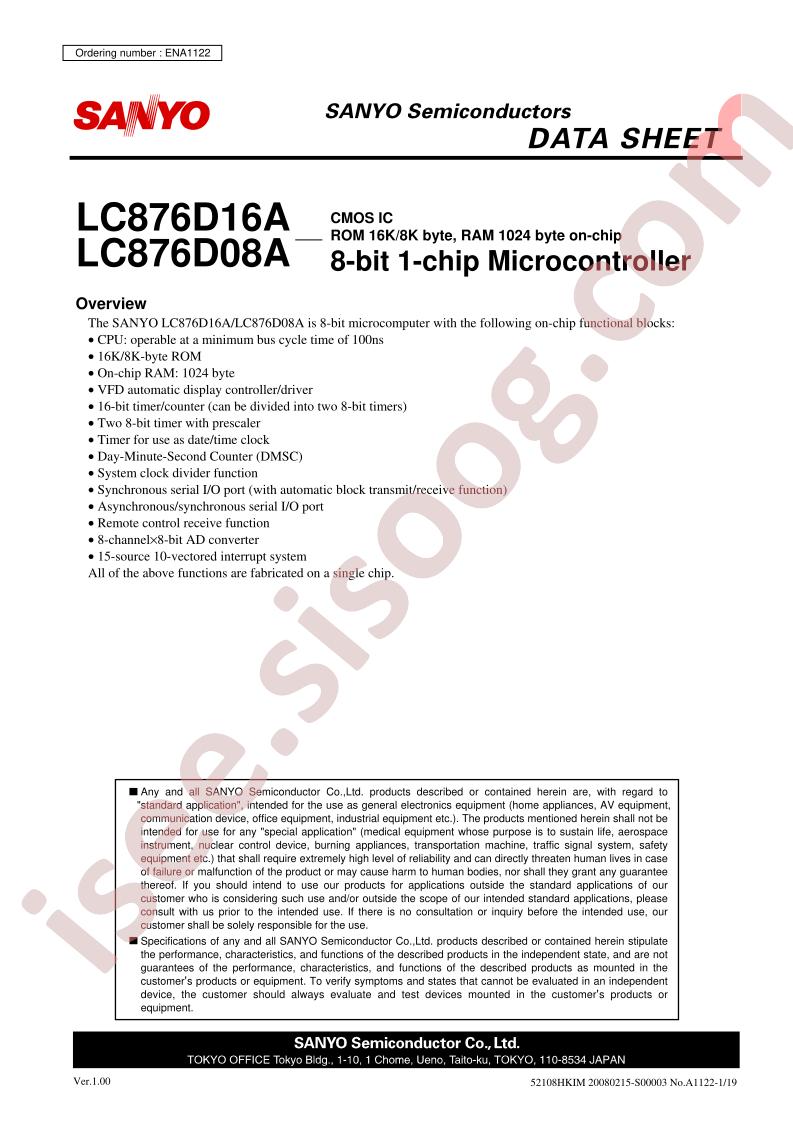 LC876D08A
