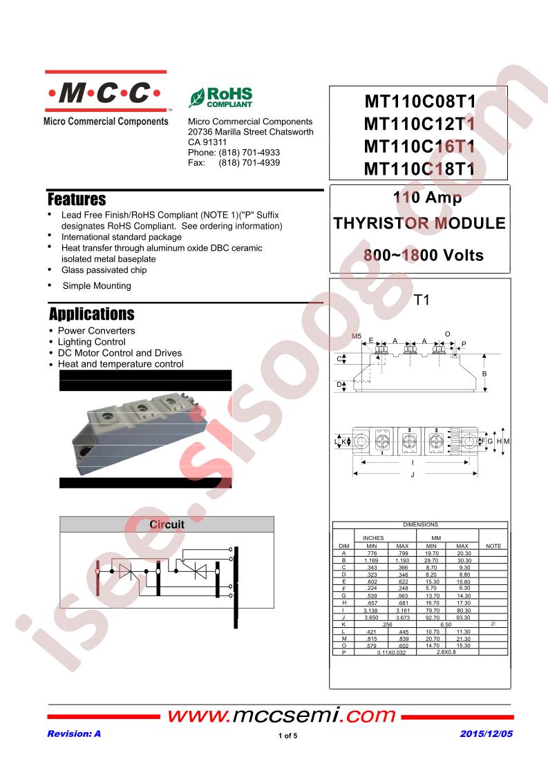 MT110C08T1