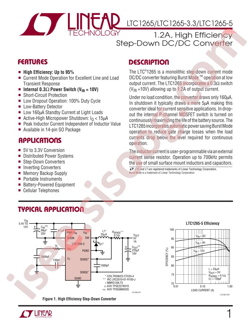 LTC1265-3.3