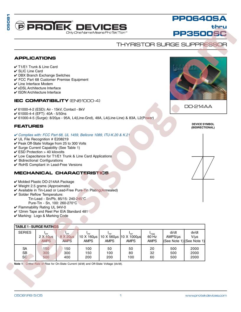 PP3500SB