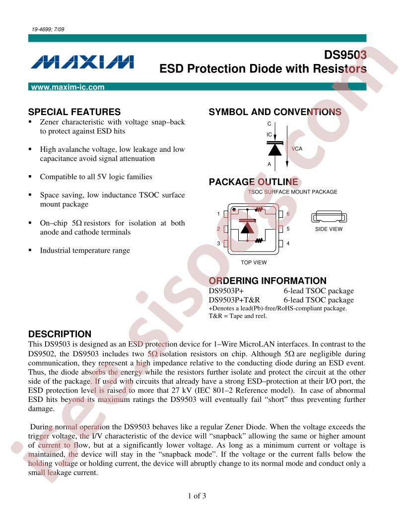 DS9503P+TR