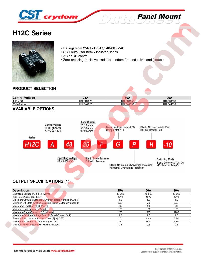 H12CA4825GH