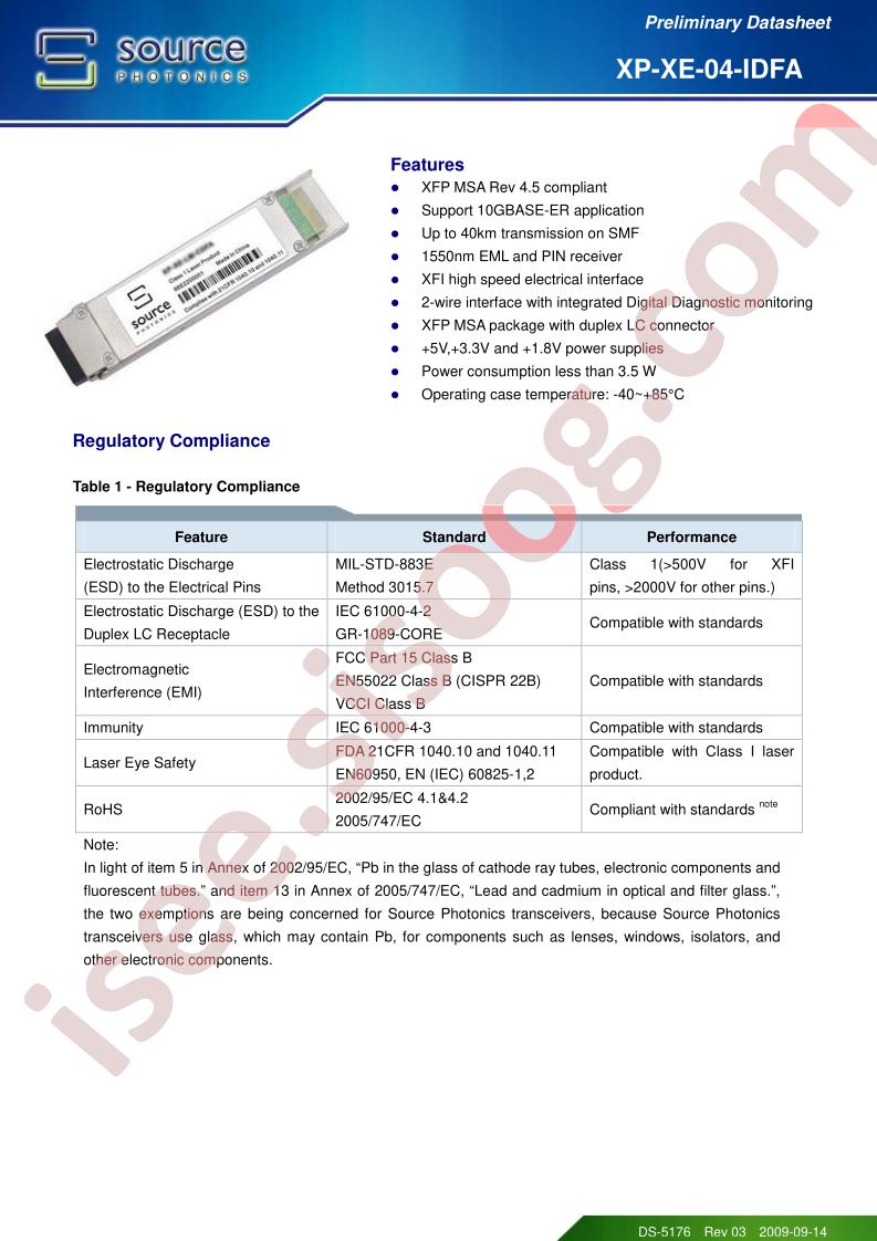 XP-XE-04-IDFA