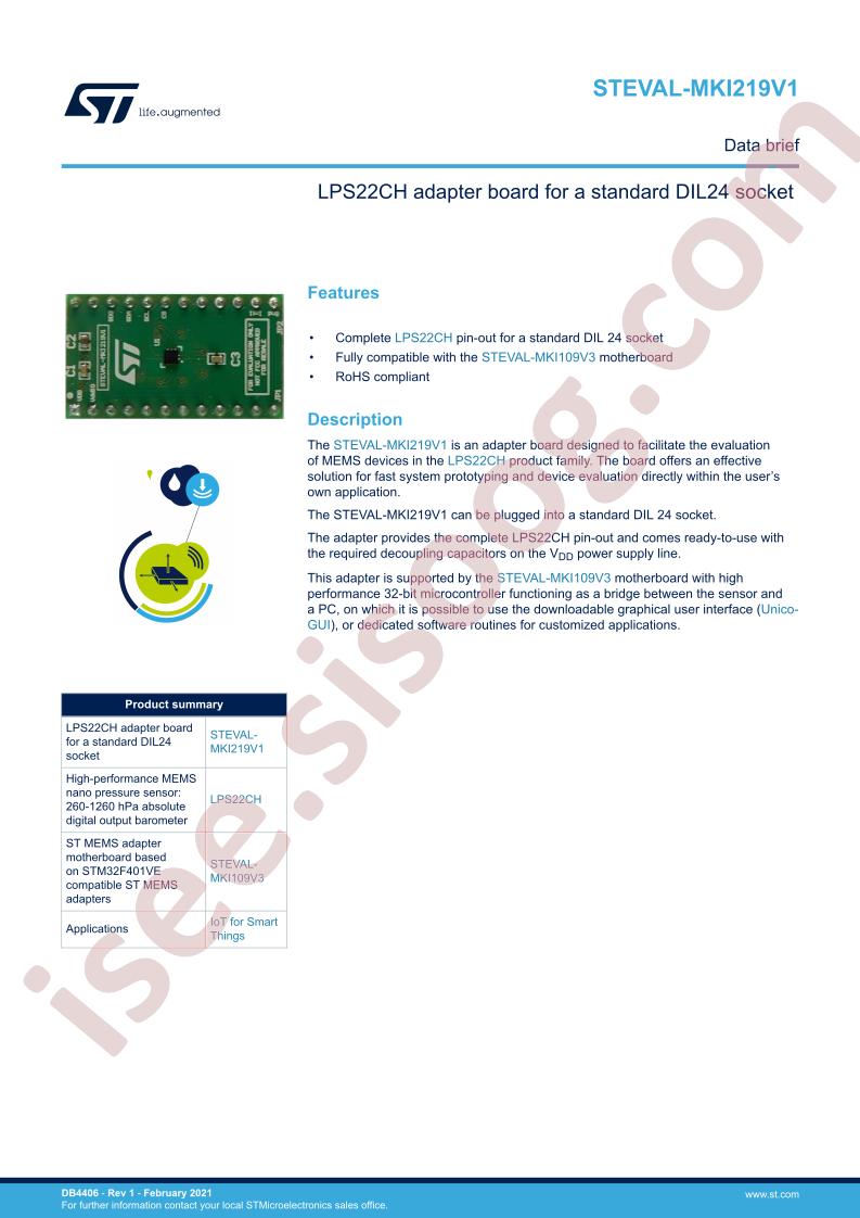 STEVAL-MKI219V1