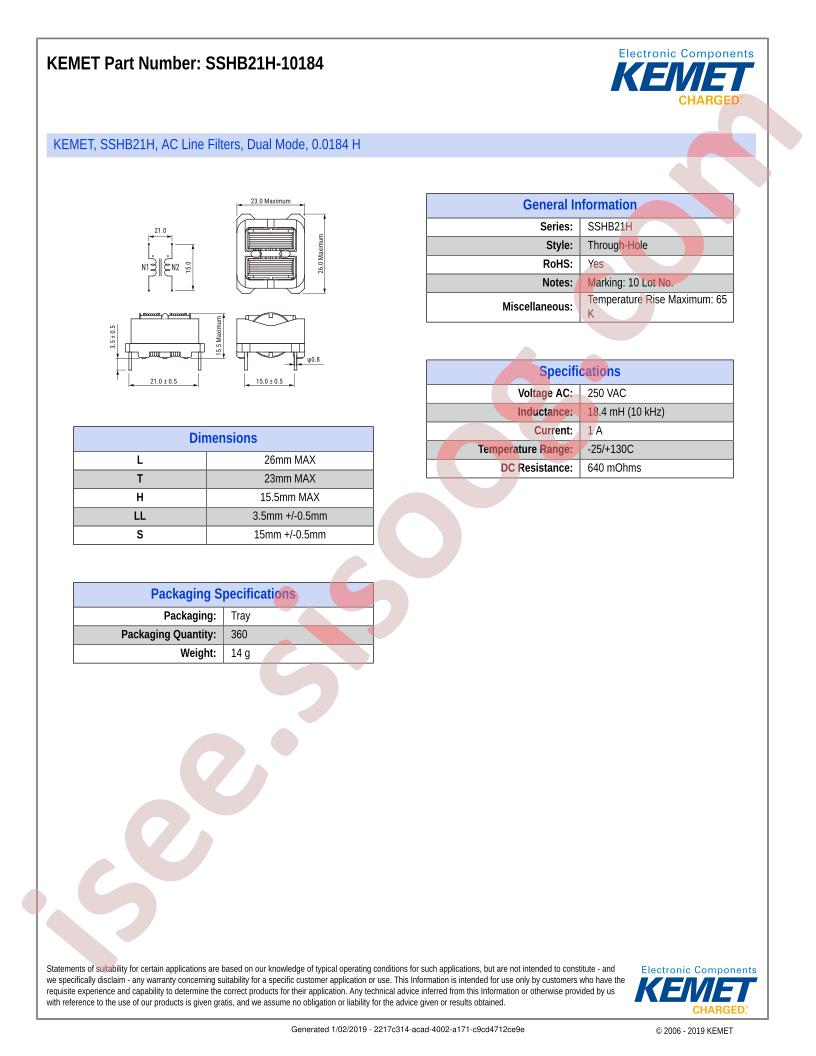 SSHB21H-10184