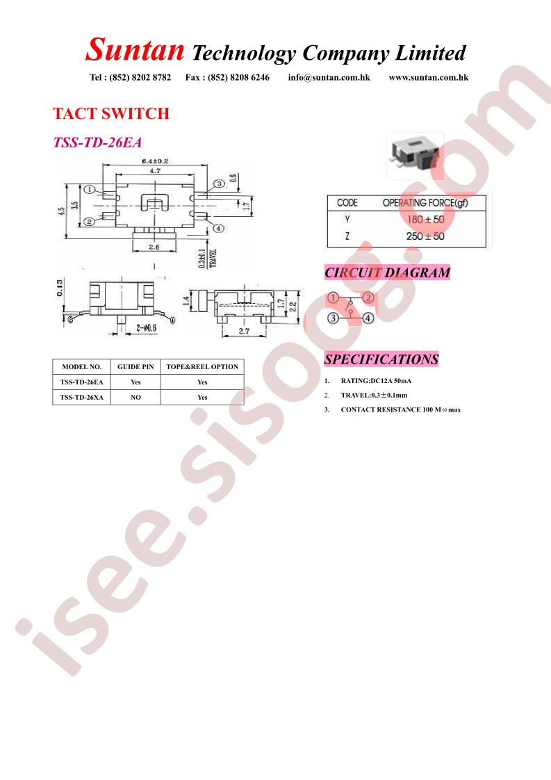 TSS-TD-26EA