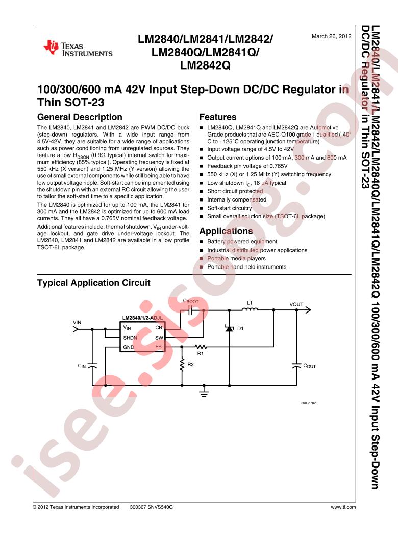 LM2840XMK-ADJL