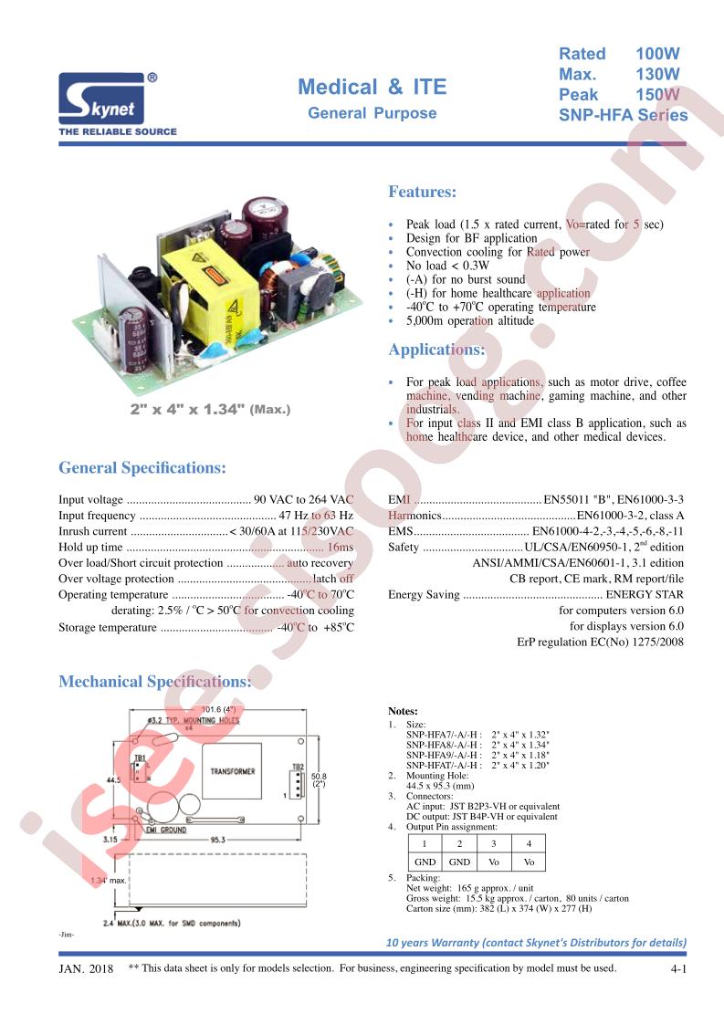 SNP-HFA9-A