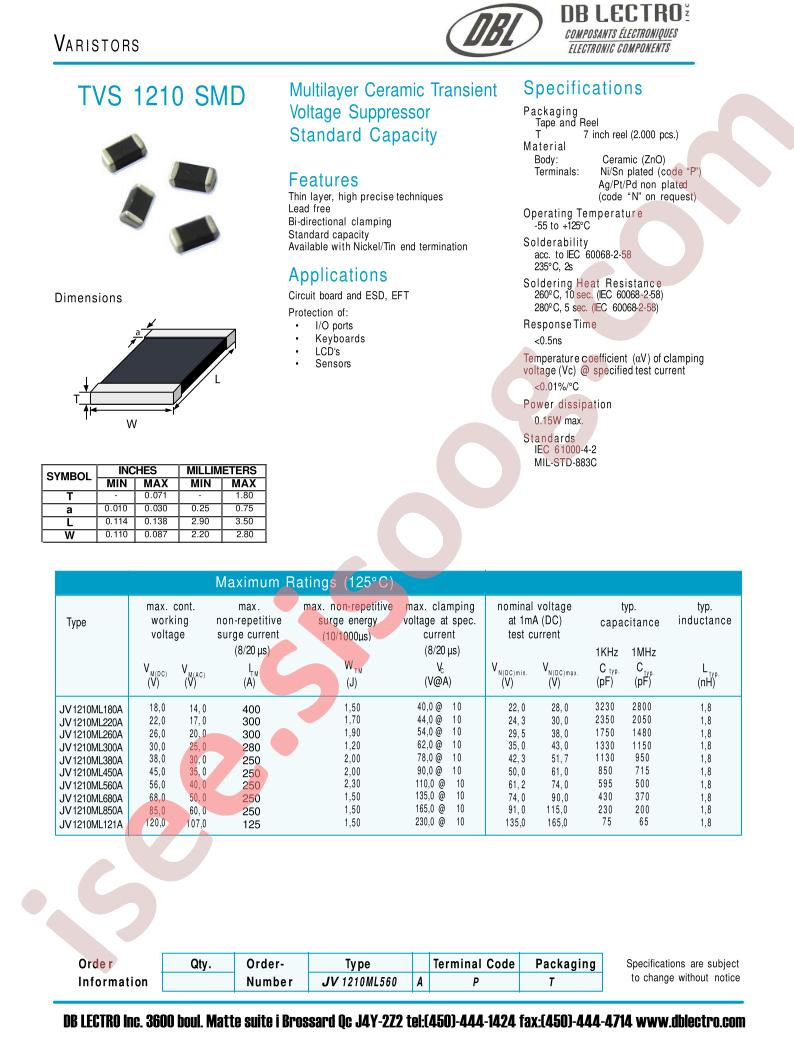 JV1210ML260A