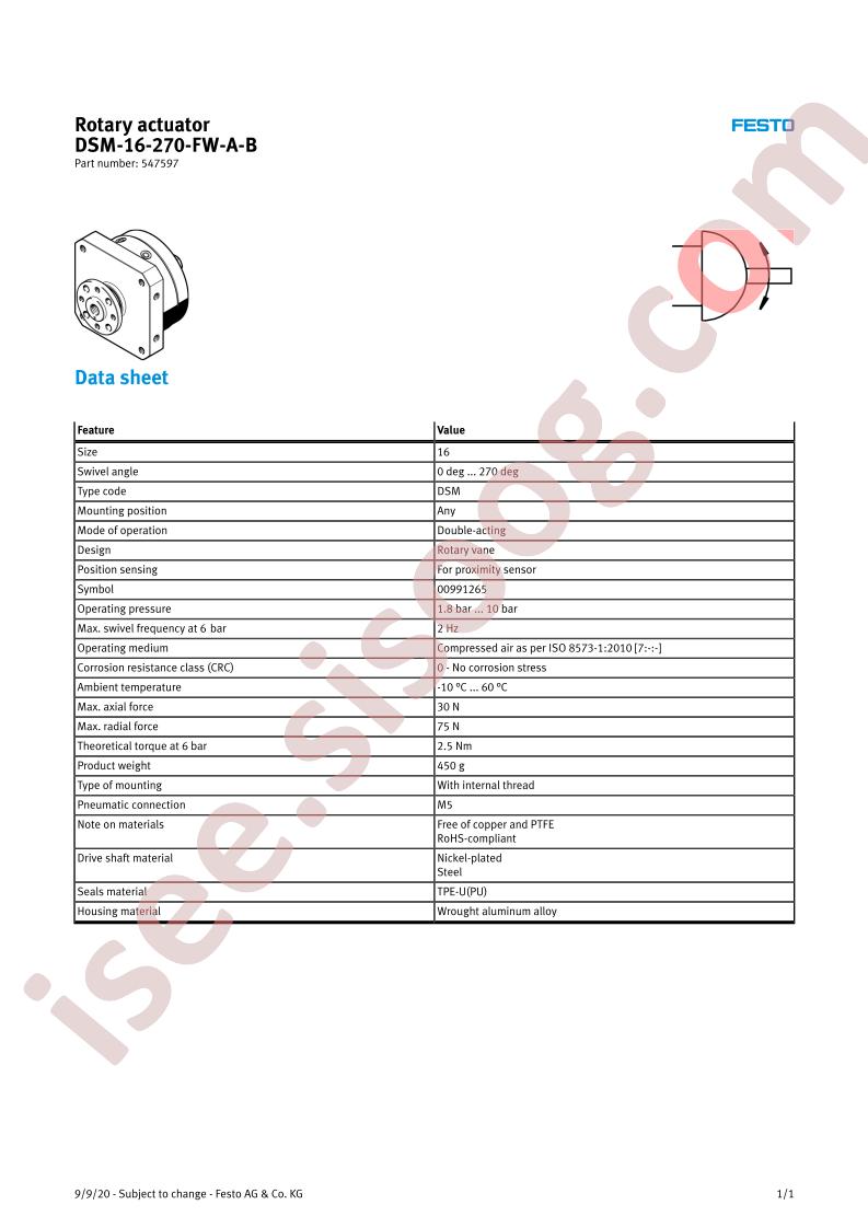 DSM-16-270-FW-A-B