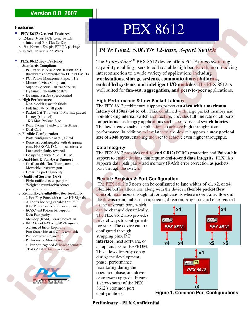 PEX8612-AA50BCG