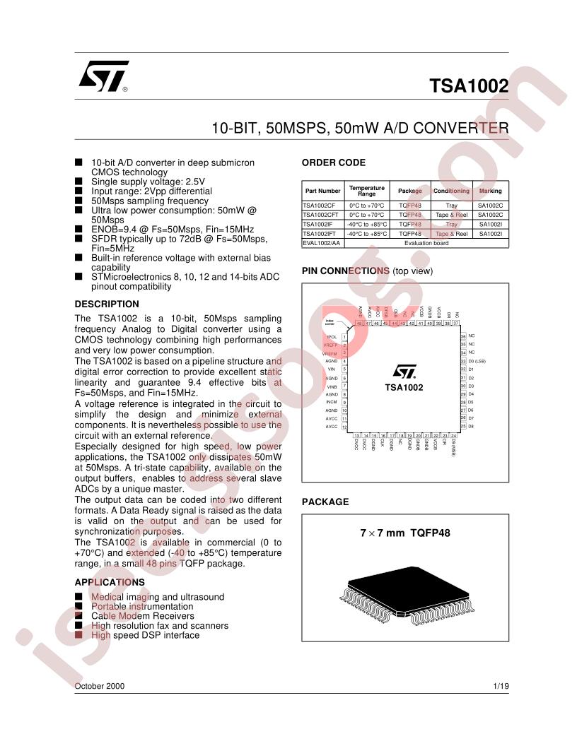 TSA1002CFT