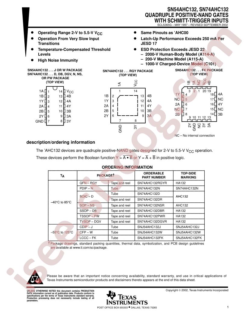 SN54AHC132_08
